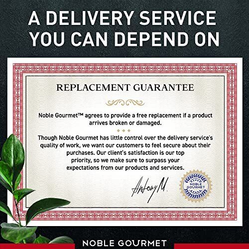 Noble Gourmet Vegetable Chopper replacement guarantee